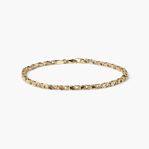 Bransoletka Savicki 1,75mm: złota 585, królewski kwadratowy